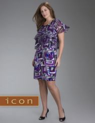 Icon Collection silk dress