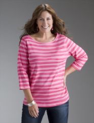 Supima cotton stripe tee