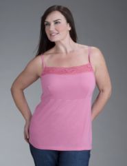 Straight lace cami