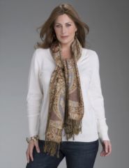 Fashion jacquard scarf