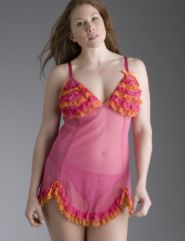 Ruffle babydoll