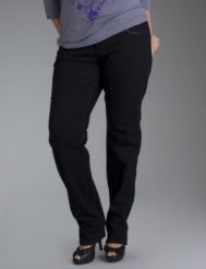 Seven7 embellished slim leg jean