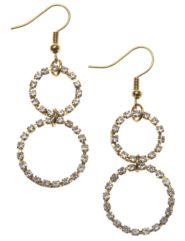 Double hoop earrings