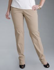 Slim leg cuffed dress pant