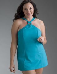 Ring swim dress