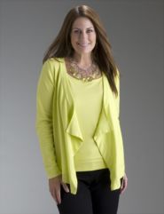 Drape cardigan