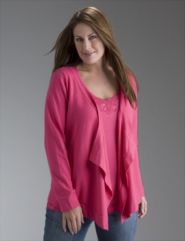 Drape cardigan