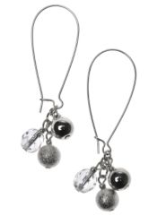 Cluster bead earrings