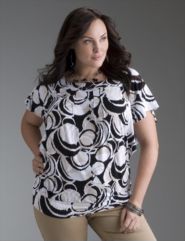 Kabuki sleeve pleated top