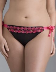 Rosette string bikini