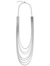 Long multi-chain necklace