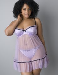 Mesh babydoll