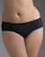 Plus size Black hipster swim bottom