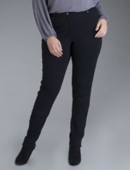 Slim leg ponte pant