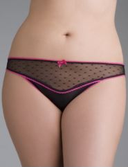 Point d'esprit bikini