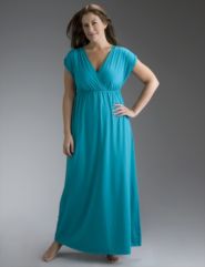 Maxi swim cover-up