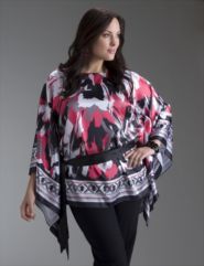 Brushstroke kimono top