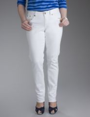 Clean wash slim leg jean