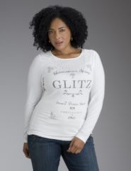 Seven7 glitz tee