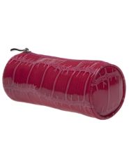 Barrel cosmetic bag