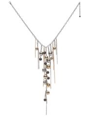 Ball and chain extra long necklace