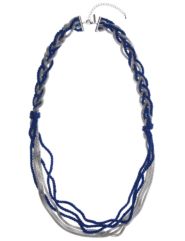 Braided necklace