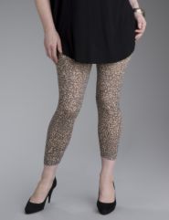 Leopard print leggings