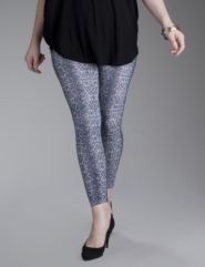 Snake print leggings