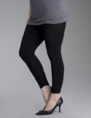 Knit legging with ruching detail