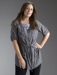 Tab sleeve jacket