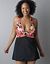 Plus size Halter swim dress