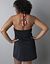 Plus size Halter swim dress