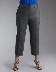 Tweed crop pant