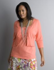 Cropped cardigan