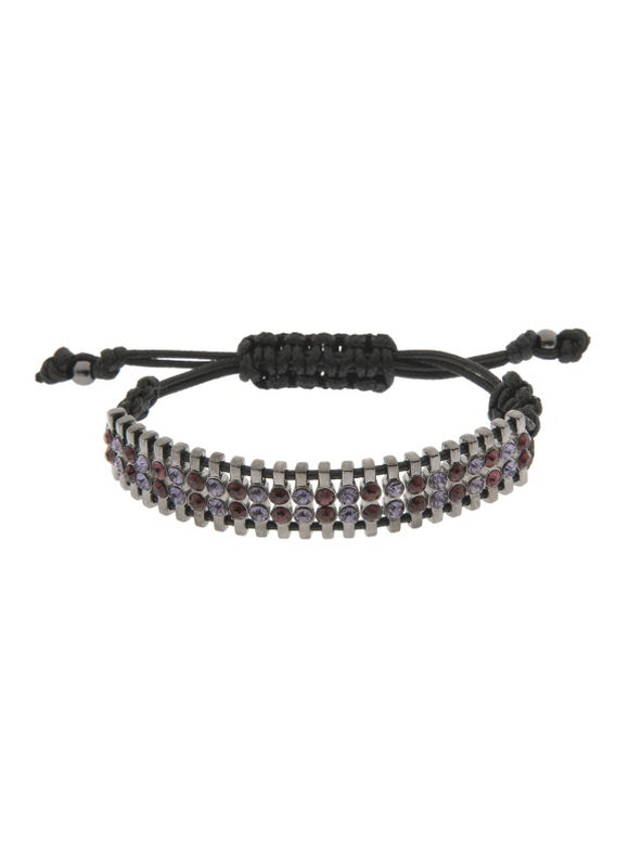 Lane Bryant Rhinestone friendship bracelet by - /Parachute Purple -