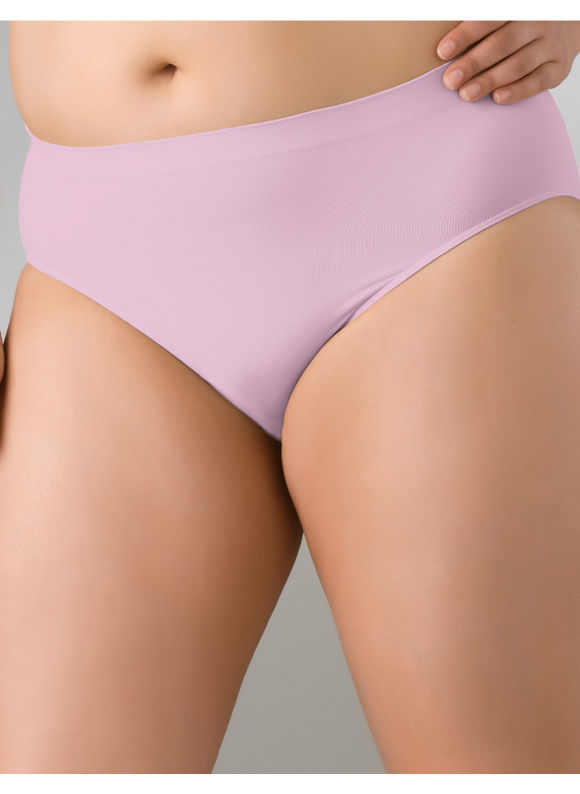 Seamless hipster panty - Women's Plus Size/Petal Pink