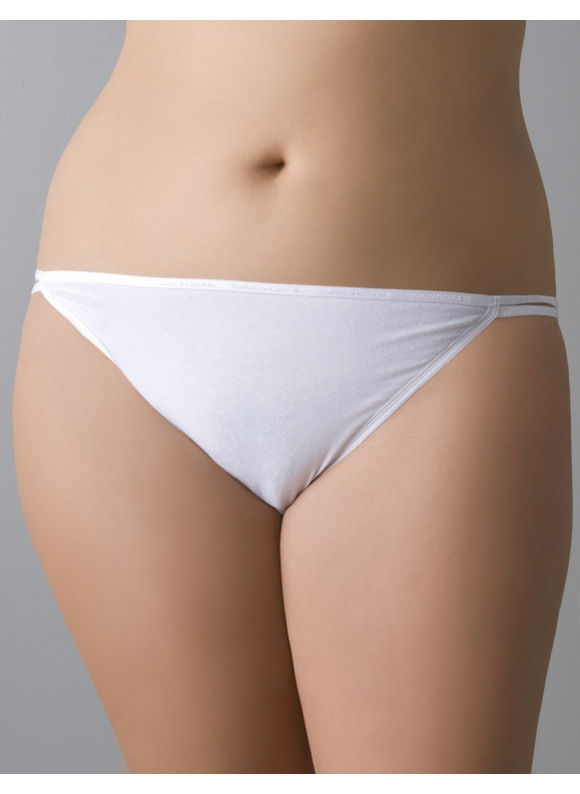 Lane Bryant Plus Size Sassy cotton string bikini panty - - Women's