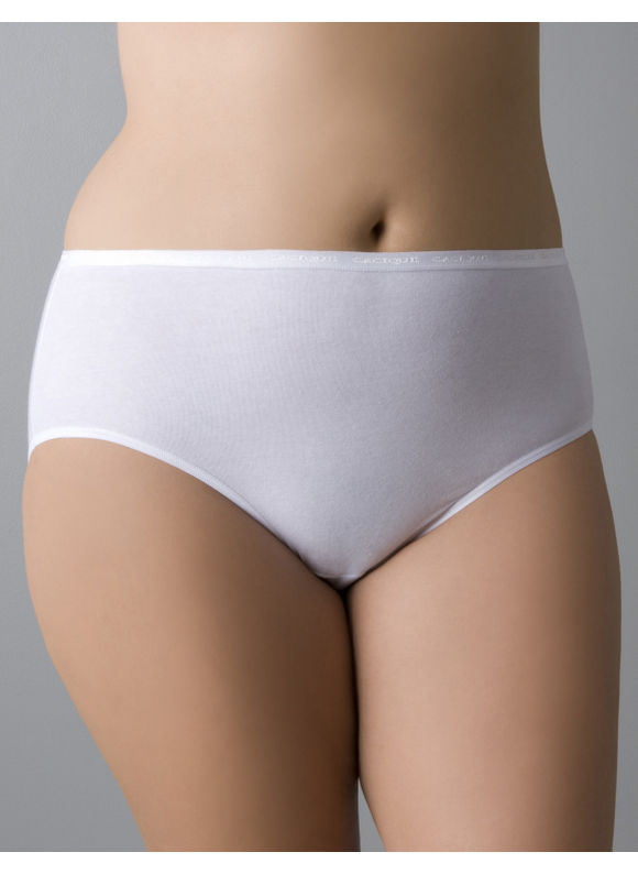 Pasazz.net Favorite - Lane Bryant Stretch cotton high leg panty - Women's Plus Size/White -