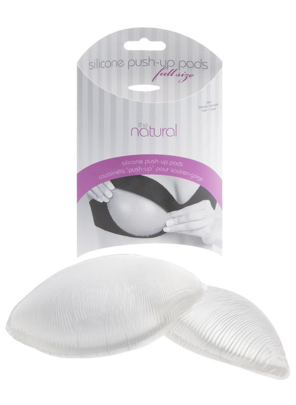 The Natural full size pushup pads  Womens Plus SizeClear  Size One Size