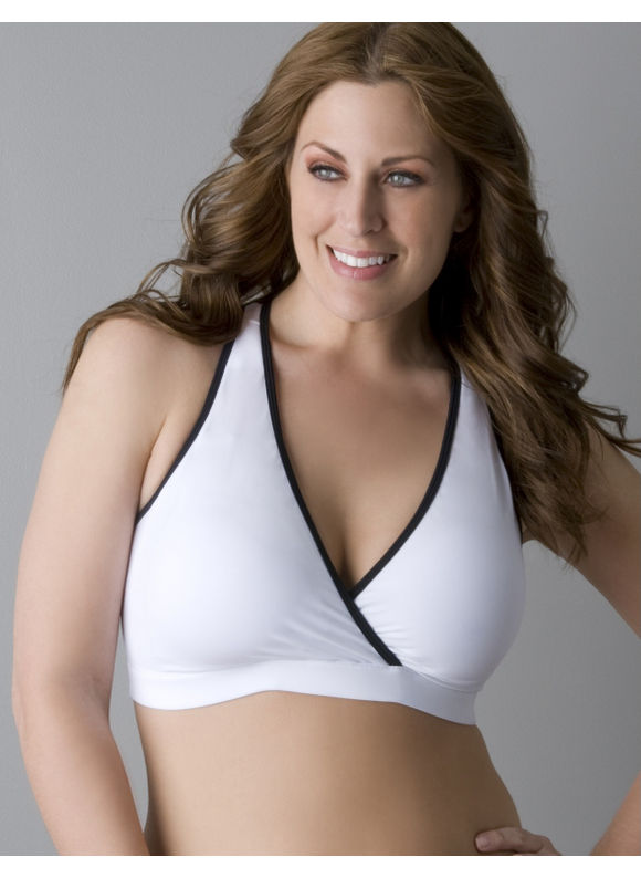 Pasazz.net Favorite - Lane Bryant Microfiber criss-cross sports bra by Marika - Women's