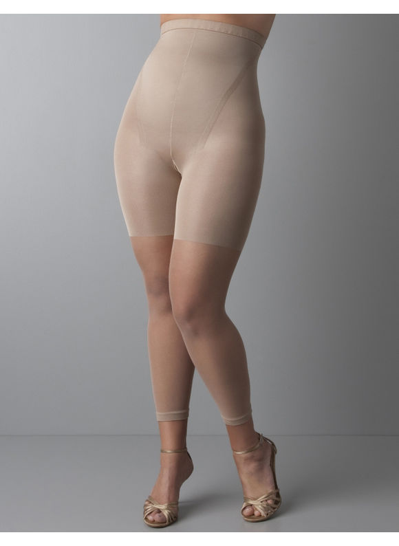 Lane Bryant Women's Plus Size/Black Spanx In-Power Super High footless shaper -