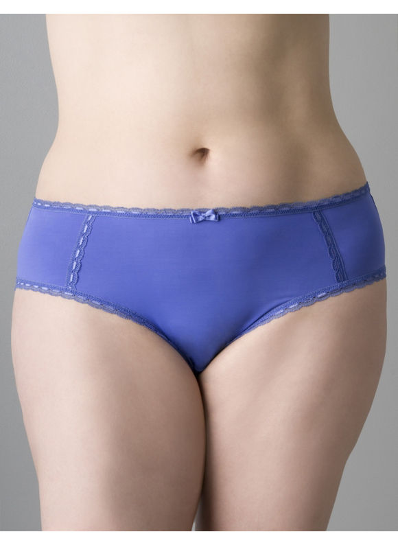 Lane Bryant Lace trim hipster panty – Women’s Plus Size/Regatta -