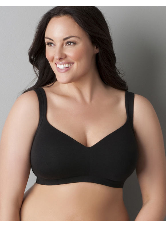 Pasazz.net Favorite - Lane Bryant Plus Size Cotton molded no-wire bra - - Women's Size