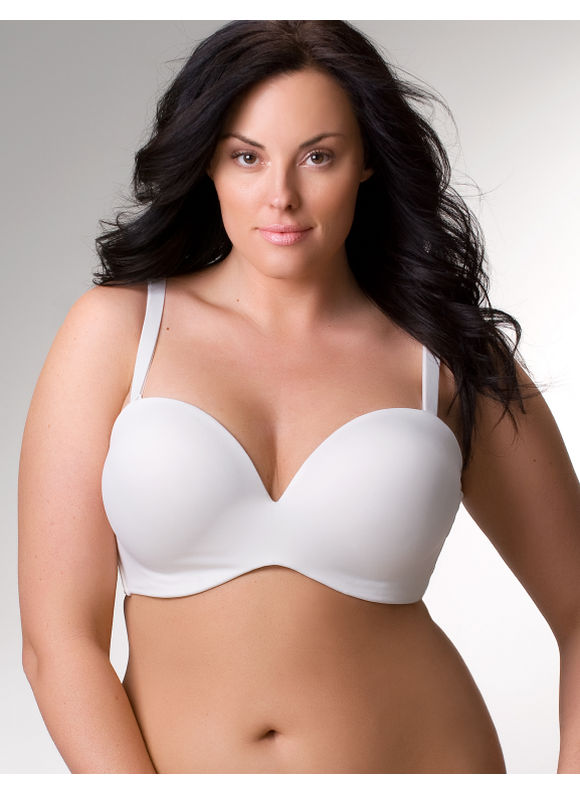 Pasazz.net Favorite - Lane Bryant Bra6 convertible plunge bra - Women's Plus Size/Sugar -