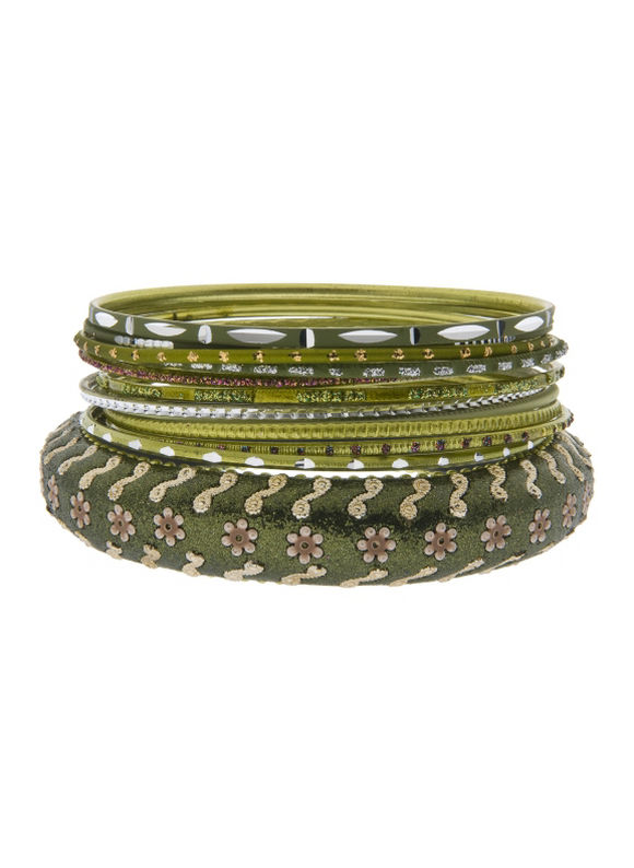 11 piece bangle bracelet set by - Women's Plus Size/ASSRTD/MULTI -