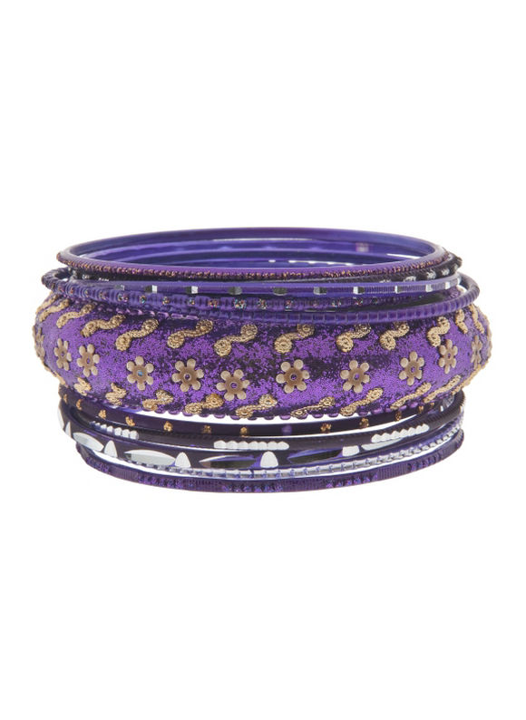 12 piece bangle bracelet set  Womens Plus SizePassion Flower  Size One Size