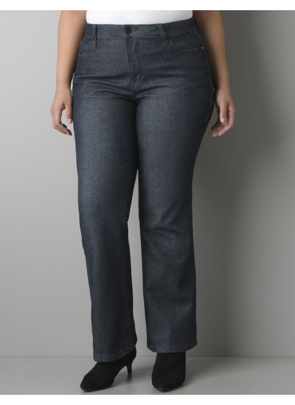 Pasazz.net Favorite - Lane Bryant Soho stretch bootcut jean by DKNY JEANS - Women's Plus