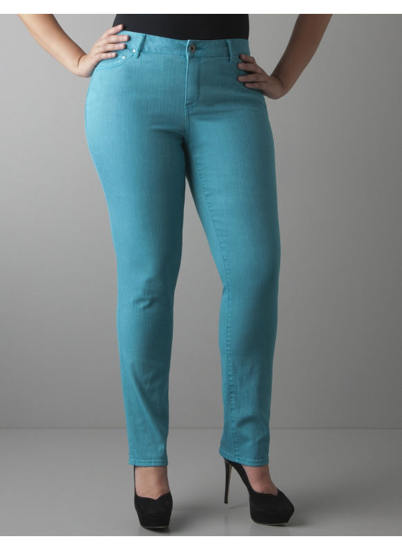 Pasazz.net Favorite - Lane Bryant Soho skinny jean by DKNY JEANS - Women's Plus Size/Blue