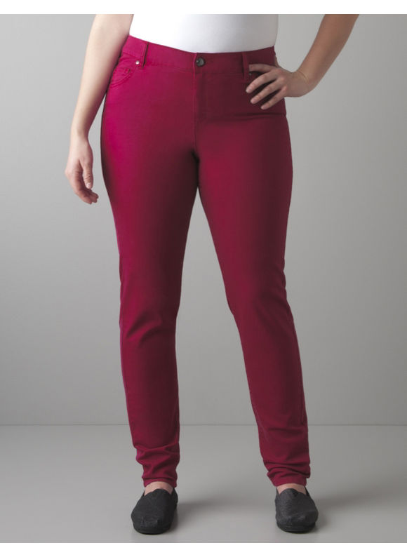 Pasazz.net Favorite - Lane Bryant Colored skinny jean - Women's Plus Size/True red - Size 28