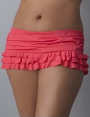 Ruffle swim skirt